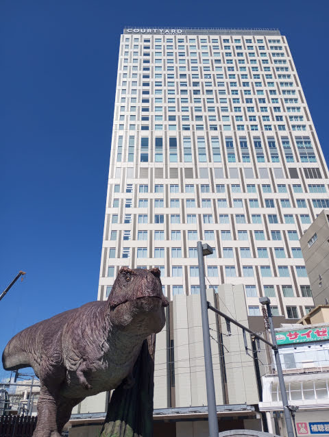 福井駅前ティラノサウルス